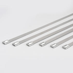 جودة عالية الكرة قفل الفولاذ المقاوم للصدأ كابل التعادل العلاقات المعدنية الكابلات الشركة المصنعة - Product Image 2