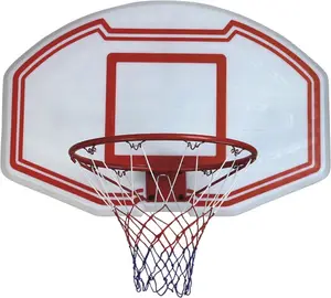 PEバックボードとリムバスケットボールゴールを備えた屋内/屋外壁掛けバスケットボールフープ