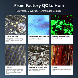 APEXEL portatile accessorio per Smartphone cellulare microscopio lente 300X da tasca microscopio digitale lente per gioielli, timbro, pelle, piante - Product Image 4