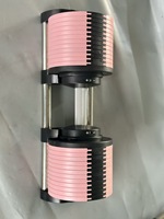 Haltères réglables de 50 kg de nouvelle génération 2, vente directe d'usine, vente chaude, incréments de 2 kg, électro-plaqués, changement rapide, poids libres