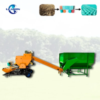 Machine à ensiler et à emballer les balles rondes de foin, de paille et de maïs pour usage agricole – Ensileuse de fourrage, ensileuse-emballeuse, ensileuse-presseuse