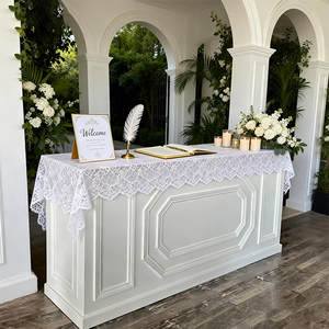 طاولة بار خشبية حديثة للمطبخ وقبو النبيذ والمناسبات الخارجية وحفلات الزفاف والمزارع والمدارس والحدائق - أثاث للاستخدام التجاري - Product Image 3