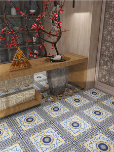 Carreau persan imperméable de bloc de tapis de pierre frittée de vente chaude avec la surface polie pour le salon et le mur de plancher - Product Image 3