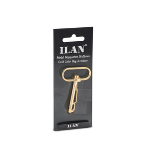 Accessorio per Borsa ILAN in Metallo 56x36mm Colore Oro - Product Image 1