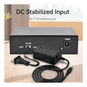 Switch Gigabit de 5 Puertos Guangte, 1000M, Puertos Gigabit Completos, VLAN, Monitoreo de Puertos, Agregación, Gestión de Red Ligera para Ethernet - Product Image 2