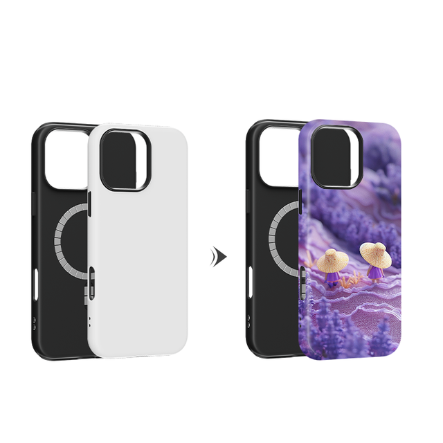 Factory Wholesale Heat Transfer 3d Sublimation Custom Photo Unique Magnetic Mobile Phone Cover Case for Phone Repair Shops