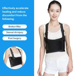 Support de côtes meurtries pour le soutien de la poitrine douloureuse Cage thoracique protecteur ceinture d'enveloppement soutien de Compression ceinture de côtes de blessure cassée - Product Image 5