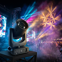 Projecteur à tête mobile MSD 380W/420WBEAM, 2/6 prismes, personnalisable, contrôle DMX512/sonorisé, CRI90 élevé, projecteur mural DJ RGBW RGBWAUV