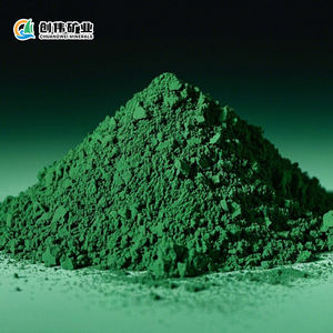 Grosir besi oksida berpori batu bata warna aspal taktil Paving batu bata hijau seni Hijau tahan cahaya pigmen semen - Product Image 1