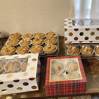 Barquette en plastique PET transparente biodégradable de haute qualité, petit plateau à gâteau, emballage alimentaire jetable pour muffins, vente en gros