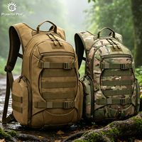 Sac à dos tactique imperméable 30l Protector Plus Molle pour la randonnée, le camping, les voyages, la chasse en plein air