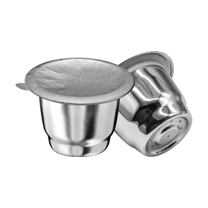 Cápsulas de Café Reutilizables de Acero Inoxidable DF923 con Filtro de Malla, Cápsula de Café Recargable, Cafetera Casera, Todas las Temporadas, ODM - Product Image 1