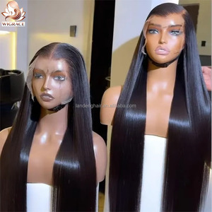 Real HD Swiss Lace <strong>Wig</strong> Raw Original Vietnamese Human Hair Bone Straight <strong>Wig</strong> Wear and Go Virgin 300% Density Glueless <strong>Wigs</strong> - Product Image 3