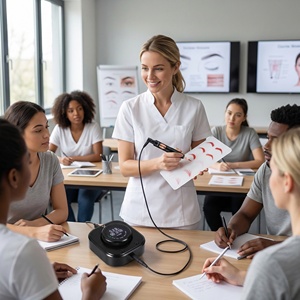 เครื่อง PMU ระดับมืออาชีพสำหรับงานสักคิ้วแบบออมเบรและนาโน - Product Image 2