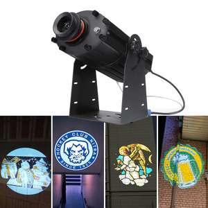 Logo Máy chiếu ngoài trời gobo logo máy chiếu 200W không thấm nước Xoay HD quảng cáo chiếu ánh sáng ngoài trời gobo máy chiếu - Product Image 1