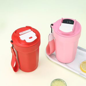 316 in acciaio inox portatile Thermos tazza con alto livello <span class=keywords><strong>di</strong></span> aspetto intelligente temperatura tazza <span class=keywords><strong>di</strong></span> caffè per ufficio regalo tazza <span class=keywords><strong>di</strong></span> corda - Product Image 4