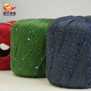 Cina produttore pengda a mano <span class=keywords><strong>di</strong></span> lavoro a maglia <span class=keywords><strong>di</strong></span> tessitura <span class=keywords><strong>di</strong></span> fantasia 3 millimetri tallone <span class=keywords><strong>di</strong></span> canapa <span class=keywords><strong>di</strong></span> lino iuta paillettes <span class=keywords><strong>filato</strong></span> - Product Image 2