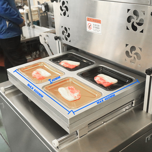 Automatic MAP Tray Sealer <strong>Machine</strong> Nitrogen Fill Meat Vacuum Tray Packing <strong>Machine</strong> Meal <strong>Modified</strong> <strong>Atmosphere</strong> Tray Sealing <strong>Machine</strong> - Product Image 3