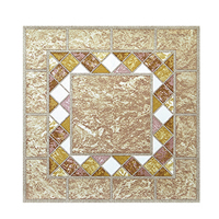 Hochwertiges wasserdichtes 30 × 30 cm 1,5 mm 2 mm Multi-Parkett Muster abziehen und ankleben Bodenbelag LVT PVC Luxus-Vinylfliese