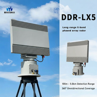 Radar à bande X de sécurité à basse altitude pour le système Doppler d'impulsion de réseau phasé numérique de drone pour la protection