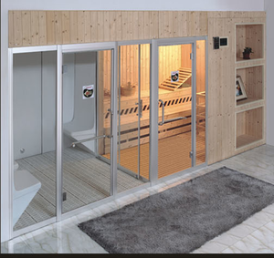 <span class=keywords><strong>Cabine</strong></span> de sauna <span class=keywords><strong>hammam</strong></span> avec salle de douche à vapeur Yakozzy pour hôtel en plein air, sauna portable - Product Image 2