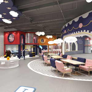 Parque Infantil Interior Temático de Diseño Integral con Tobogán y Piscina de Pelotas para Niños y Padres - Product Image 5