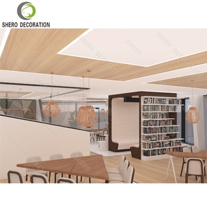 Vitrinas de Pared de Madera de Alta Calidad Personalizadas, Estanterías y Librerías para Muebles de Biblioteca, Accesorios para Librerías - Product Image 3