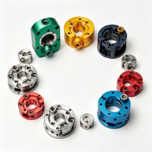Componentes CNC de Precisión Personalizados para Mecanizado de Bloques de Válvulas Hidráulicas de Aluminio Anodizado de Alto Rendimiento, Piezas de Repuesto Mecánicas - Product Image 3