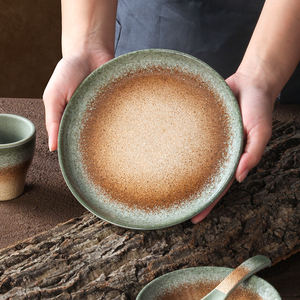 <span class=keywords><strong>Vajilla</strong></span> de <span class=keywords><strong>Melamina</strong></span> A5 100% No Tóxica, Juego de Platos Creativos para Ensalada y Carne, Platos de Alta Gama Irrompibles para Restaurante - Product Image 3