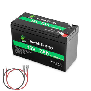 12V 12.8V 7Ah 9Ah 深循环磷酸铁锂离子电池组，带 ABS 外壳，可替代 12V 9Ah 铅酸 AGM 电池 - Product Image 2