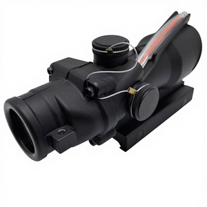 Mira Telescópica Táctica <span class=keywords><strong>de</strong></span> Aluminio con Iluminación <span class=keywords><strong>de</strong></span> Fibra <span class=keywords><strong>Óptica</strong></span> Roja, Aumento 4x32, Alto Rendimiento para Caza - Product Image 1