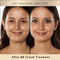 Set Foundation cair berseri krim BB Semi permanen Set Foundation cair semi-permanen pemutih