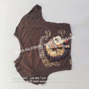 Trapos de Camiseta de Color IMPA 232909, de Algodón de Alta Densidad, Ideales para Tareas de Mantenimiento en Talleres Exigentes - Product Image 3