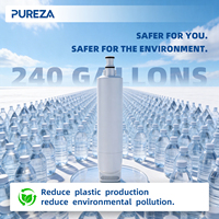 Filtro de Agua para Refrigerador PUREZA Z023, Repuesto para Whirlpool 4396510, EDR5RXD1, LC400V, WF-NLC240V, 46-9010