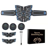 Appareil d'entraînement EMS pour la remise en forme, masseur abdominal, disque de massage, utilisation à domicile, modèle unisexe personnalisable FJ-1