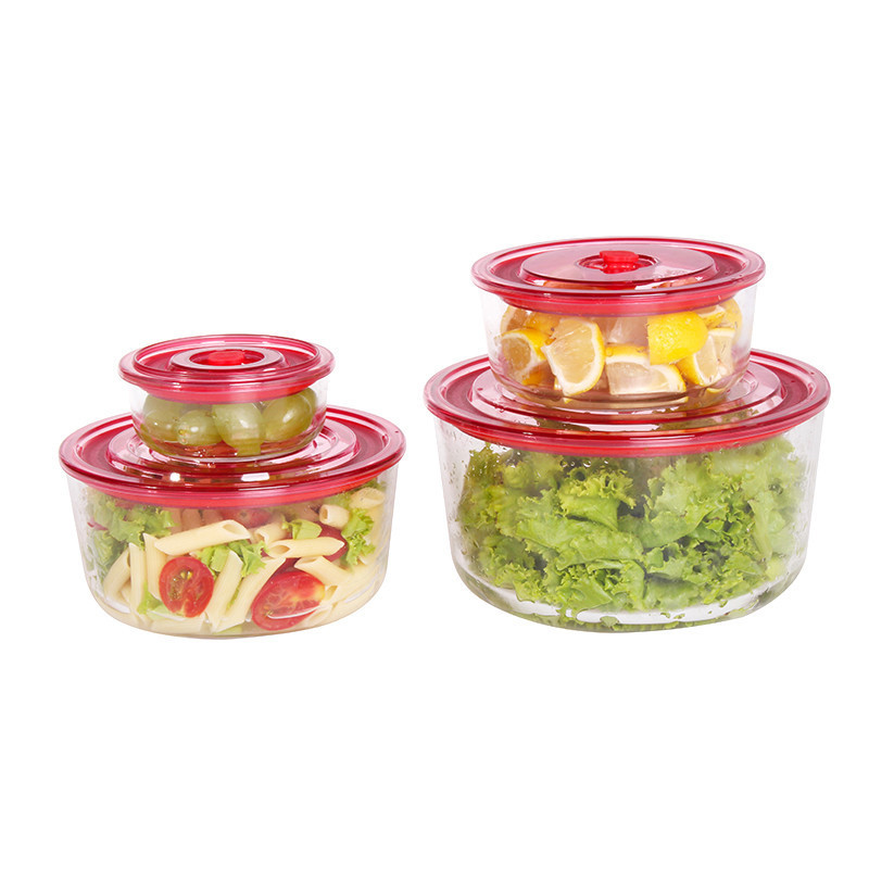 Vide en verre de borosilicate micro-ondable conteneur alimentaire boîte à bento