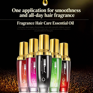 Traitement capillaire à l'huile d'argan marocaine, bio et à base de plantes, soin nourrissant et réparateur sans rinçage - Product Image 1