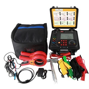 Uni-t Ut575b Double-<b>clamp</b> Multifunctional Earth Tester Multiple Measurement Methods Voltage Current Double <b>Clamp</b> Method - Product Image 5