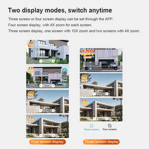 Ls Vision Hd 20mp Cctv <span class=keywords><strong>Camera</strong></span> <span class=keywords><strong>4</strong></span> Scherm Beeldscherm 10x Optische Zoom Beveiliging Wifi Panoramisch Tweerichtingsaudio Ai Meerdere Lens Ip - Product Image 6