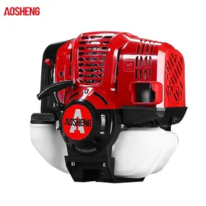 Aosheng motor de motor gasolina 1.2l 50.9cc, para máquinas agrícolas, 2 tempos/4 tempos