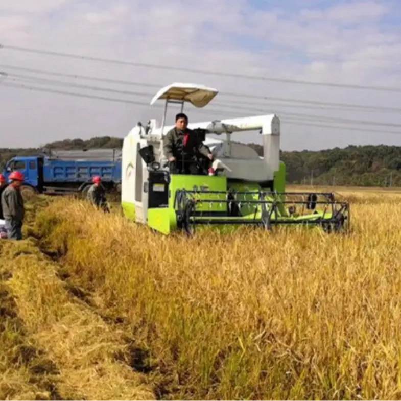 آلات حصاد مشتركة مستعملة في المزارع fm world Cosechadora Moissonneuse batteuse ماكينة حصاد القمح والأرز المشتركة للرز
