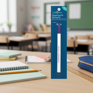 Db Hello Hobby Fine Point Disappearing Ink Marking <b>Pen</b> Purple Oblique Brush Tip For Fabric <b>Whiteboard</b> - Product Image 2