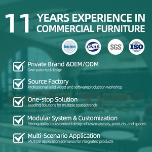 Café comercial cuero Metal mármol restaurante mesas comida rápida Banco cuadrado sofá muebles cabina asientos con juego de sillas - Product Image 4