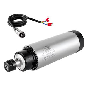 มอเตอร์แกนหมุน CNC ระบายความร้อนด้วยอากาศ Zhong Hua Jiang ความแม่นยำสูง ER20 80 มม. 2.2 กิโลวัตต์ 110V/220V/380V สำหรับเครื่องแกะสลัก CNC - Product Image 1