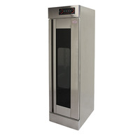 Peralatan Dapur Toko Roti Kabinet Proofer Komersial Mesin Proofer Listrik untuk Adonan Roti Oven Fermentasi Kue Stainless Steel
