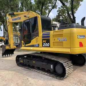 รถขุดตีนตะขาบ Komatsu PC200-8 มือสอง ประสิทธิภาพสูง ใช้งานน้อย ราคาคุ้มค่า น้ำหนัก 20 ตัน เครื่องยนต์ เกียร์ ปั๊ม มอเตอร์ รับประกันหลังการขาย 1 ปี - Product Image 1