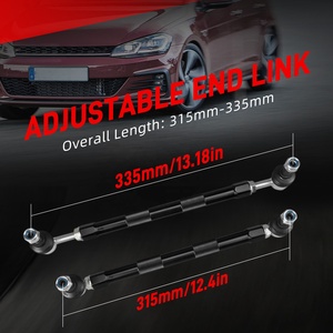 Bevinsee ชุดเชื่อมปลายแฮนด์ด้านหน้าและด้านหลังแบบปรับได้, สำหรับรถ Audi A3 S3 8V สำหรับ VW กอล์ฟ MK7 MK7.5สำหรับ Jett/<span class=keywords><strong>gli</strong></span> <span class=keywords><strong>7</strong></span> - Product Image 5