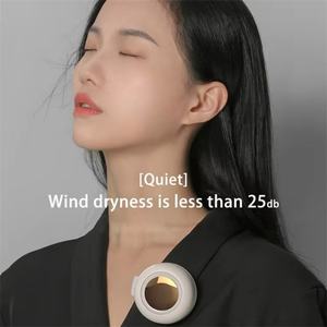 Mini ventilateur portable rechargeable multi-usage avec clip mains libres pour le sport, l'extérieur, la voiture électrique et le camping-car - Product Image 2