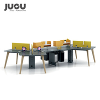 Bureau de personnel personnalisé en gros, design moderne, mobilier de bureau modulaire, postes de travail, cloisons de bureau, table de coworking