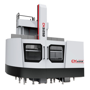 Độ chính xác cao <span class=keywords><strong>CNC</strong></span> máy tiện đứng ck5125b <span class=keywords><strong>CNC</strong></span> máy tiện Đứng Quay máy tiện kim loại làm việc Lathe fanuc điều khiển - Product Image 2